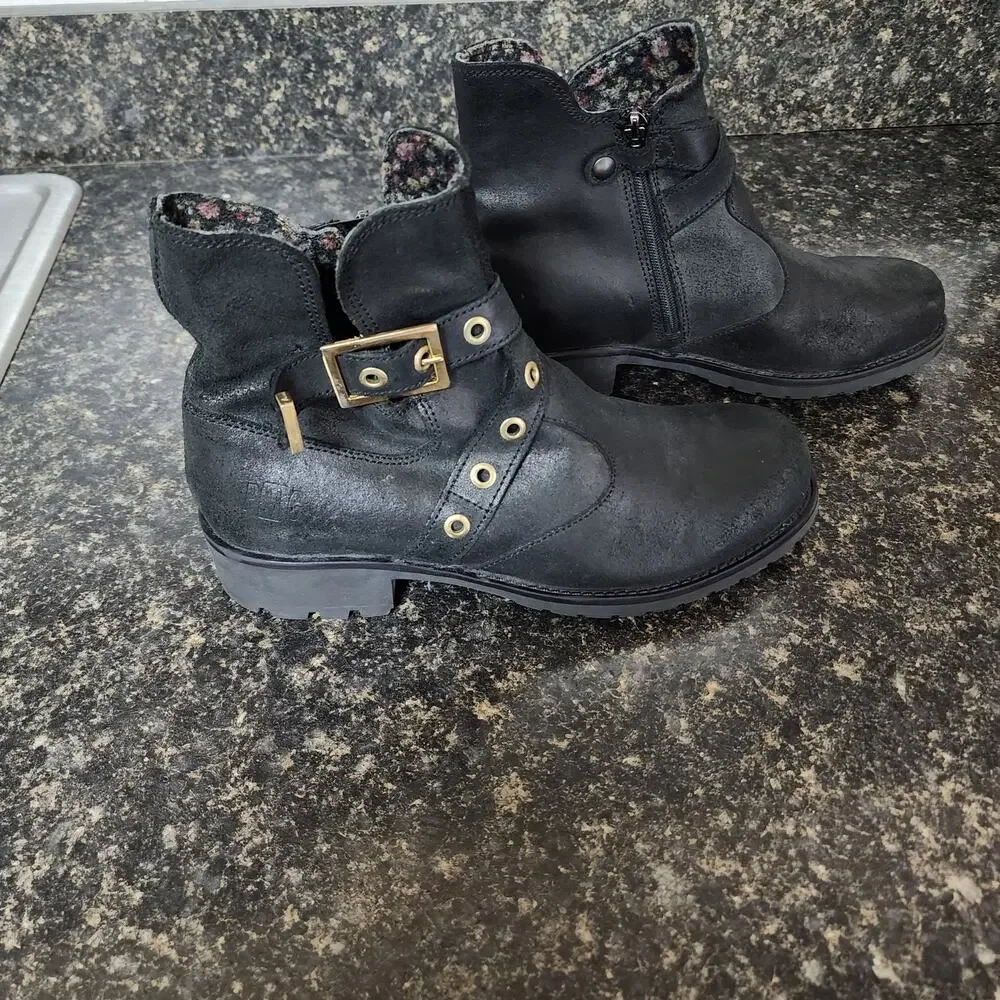 PRIMIGI Moto Short Boots Size 38 US 7.5